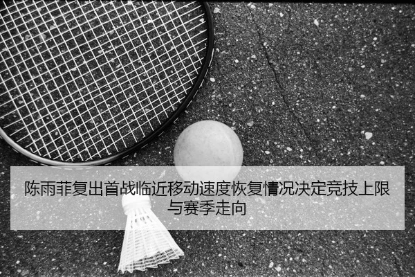 陈雨菲复出首战临近移动速度恢复情况决定竞技上限与赛季走向